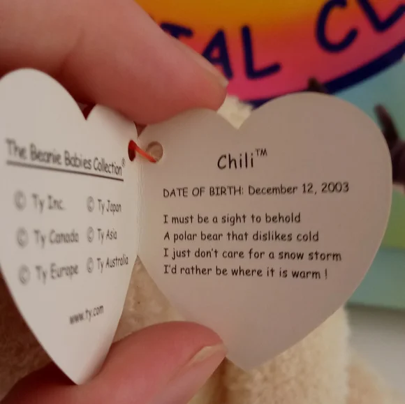 Ty beanie babies chili the polar bear - Picture 3 of 6